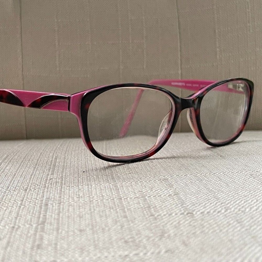 HUMPHREY's Women Eyeglasses Frame Brown TortoisePink Glasses Design in Germany